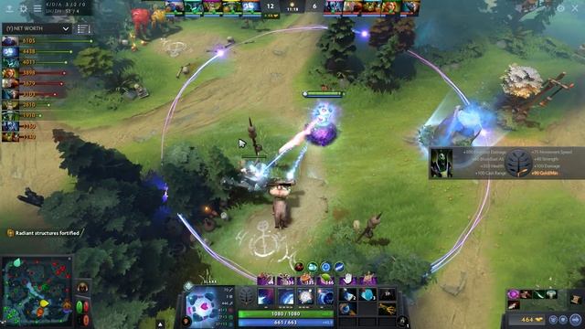 OG.ana Io Gameplay - Unranked Match - OG Dota 2. смотреть онлайн
