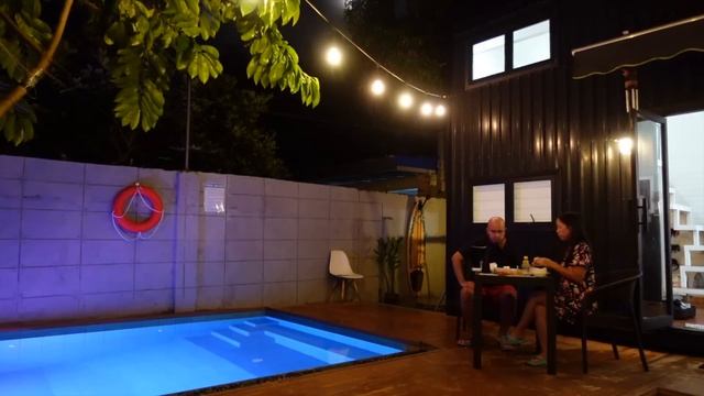 CONTAINER TINY HOUSE Airbnb Tour & Staycation! | Unique Stay - Black Box Tagaytay Philippines смотреть онлайн