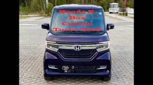 Обзор Honda N-Box Custom Turbo L