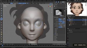 Создание персонажа в Blender 3.2