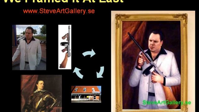 Your Own Original Portrait by Swedish Gallery in Sweden смотреть онлайн