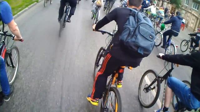 Велопробег в Ижевске 2015. Часть 3. смотреть онлайн
