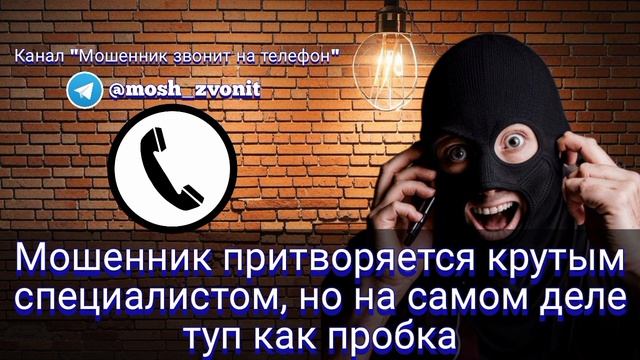 Мошенник притворяется крутым специалистом, но на самом деле туп как пробка смотреть онлайн