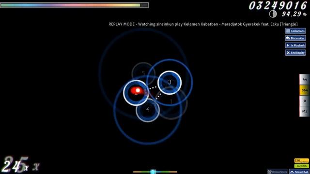 [osu!] Kelemen Kabatban - Maradjatok Gyerekek [Triangle] смотреть онлайн
