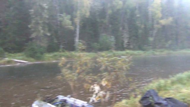 25 Серия Ловля Рыбы Хариуса на Обманка Оса Удочка Поплавок Тайга Перекат Черный Сухой Пит Отпустил