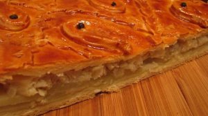 Сибирский пирог с рыбой