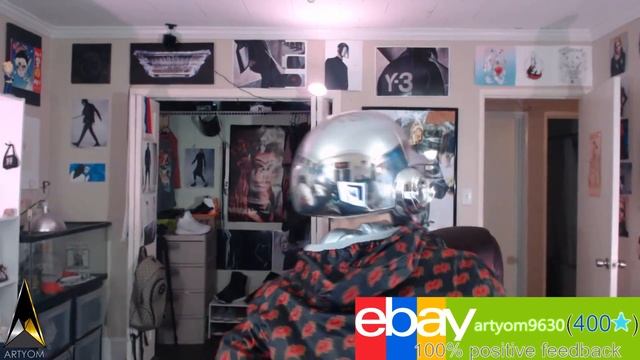 Daft Punk Helmets BUY REPLICA CHROMED Random Access Memories era DEMO by Artyom Props смотреть онлайн