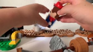 Lego Super Mario набор корабль Боузера