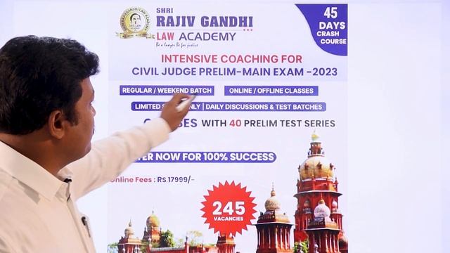 CRACK TNPSC CIVIL JUDGE PRELIMS EXAM IN 45 DAYS WITH OUR EXCELLENT COACHING & 45 TEST SERIES смотреть онлайн
