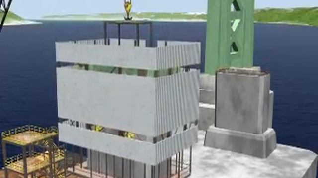 Construction of Tower 's New Tacoma Narrow Bridge смотреть онлайн