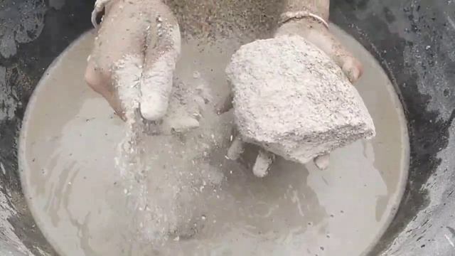 |ASMR|  Super Soft Dusty Grainy Sand Cement Water 💦crumbling |sleepaid| |satisfying Video||ASMR|