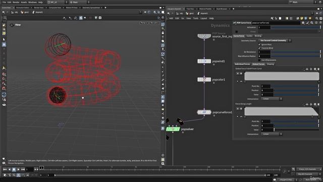 5 - Houdini Particles Dynamics смотреть онлайн