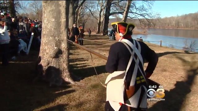 Reenactment Of The Crossing Of The Delaware River смотреть онлайн