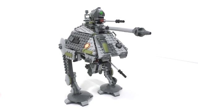 LEGO Star Wars Review: 75043 AT-AP (2014 Set) Revenge Of The Sith! смотреть онлайн