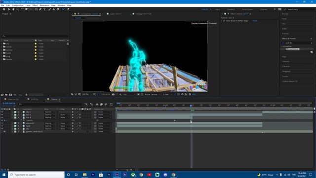 How To Make The BEST *SPACE TRAVEL* Effect Free Presets - After Effect