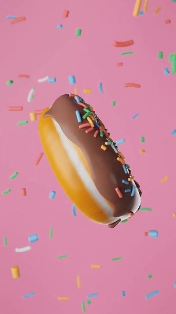 Тоже сделал пончик в #blender3d смотреть онлайн