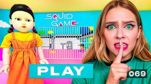 Сбежала от Игры в Кальмара в Барри Роблокс