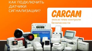 Carсam - экосистема контроля безопасности. Как подключить датчики сигнализации?