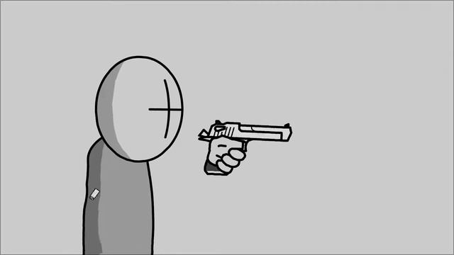 Desert Eagle .50 AE Test - Madness Combat Animation смотреть онлайн