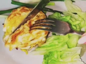 Котлеты под шубой в духовке