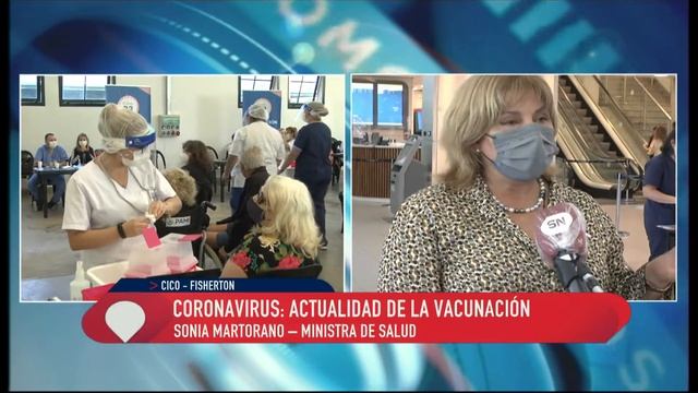Covid 19. Vacunación Monitoreo de la cepa Delta. Ministra Sonia Martorano. смотреть онлайн
