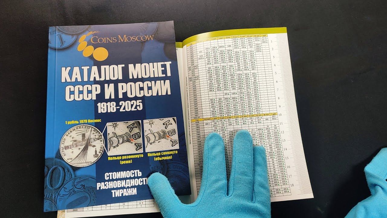 20 выпуск синего Каталога Монет СССР и России показал рост цен на все монеты! Обзор новинки 2024. смотреть онлайн