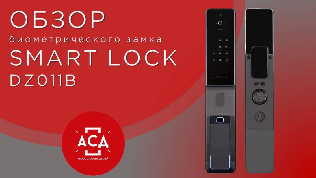Биометрический замок Smart lock DZ011B обзор смотреть онлайн