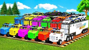 Машинки летают и прыгают! Развивающие мультики Машины помощники. Мультфильмы про машинки