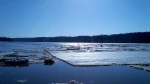 Активный ледоход.