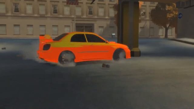 GTA 4 AMAZING Drifting Gymkhana FIVE Evo Vs Subaru смотреть онлайн