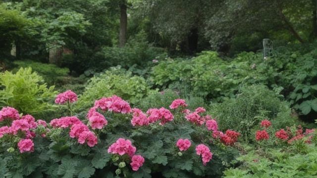 Герань садовая - Советы для цветника смотреть онлайн