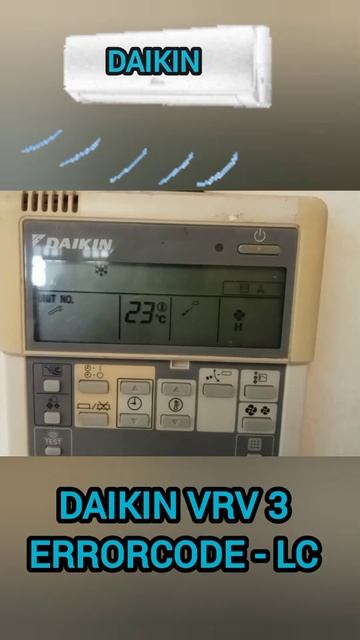 Daikin vrv 3 errorcode - LC смотреть онлайн