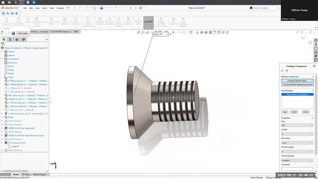 Khóa học Solidworks cơ bản | Bài 34: Toolbox trong Solidworks смотреть онлайн
