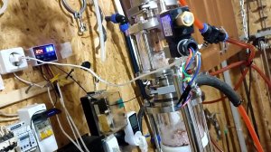 Вторая дробная перегонка на тарельчатой колонне