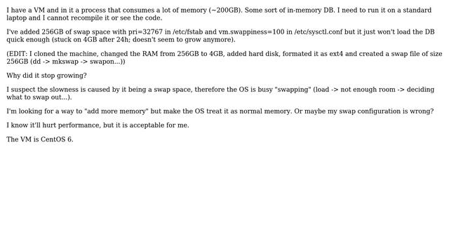 Linux - Use disk as RAM смотреть онлайн