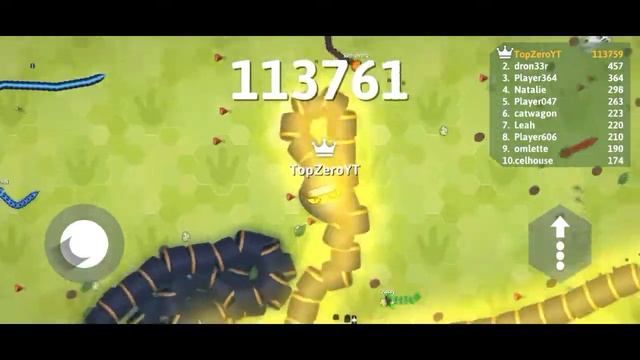 Snake.io - WORLD RECORD SCORE +210,000 🦾 Epic Snake Battle Of All Time смотреть онлайн