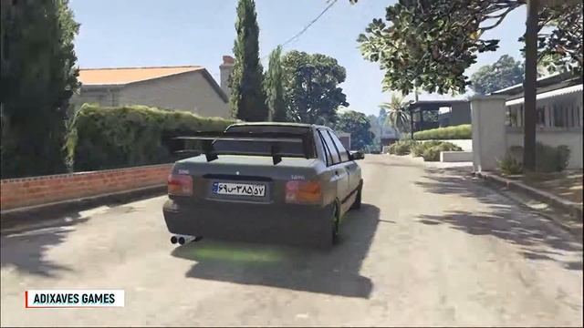 Saipa Saba | GTA V Real Life Mods | Add-on Vehicle Review | Gameplay | GTA V Pakistan смотреть онлайн
