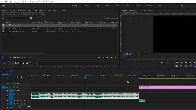 FINALIZANDO ÁUDIO EM QUALQUER PONTO " STUDIO REVERB " | ADOBE PREMIERE PRO смотреть онлайн