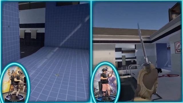 Counter-strike VR в клубе виртуальной реальности в iNOVA смотреть онлайн