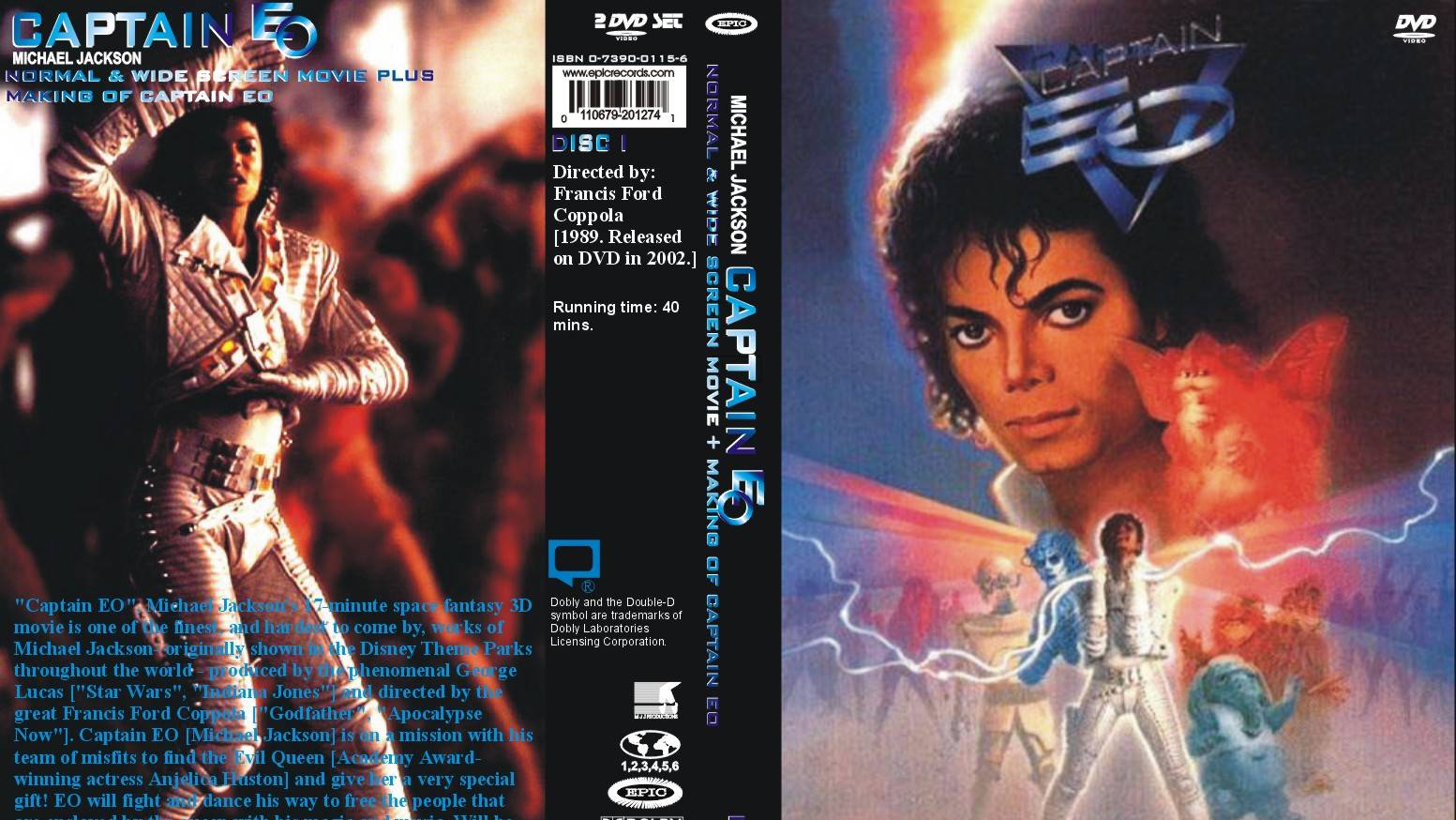 Michael Jackson - Captain EO / Майкл Джексон - Капитан ИО (1986) смотреть онлайн
