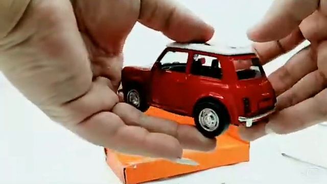 MY66 Mini Cooper S Scale 1:38 Alloy Diecast with LED & Sound смотреть онлайн