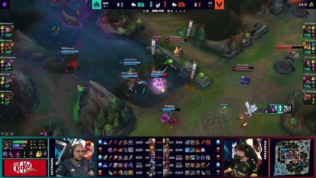 MDK vs VIT Highlights Game 2 | LEC Winter 2024 Playoffs Lower Round 2 | MAD Lions KOI vs Vitality G смотреть онлайн