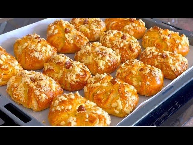 Это скрывают кондитеры! Булочки с посыпкой,шикарной начинкой за 15 минут!Остаются мягкими всю неделю смотреть онлайн