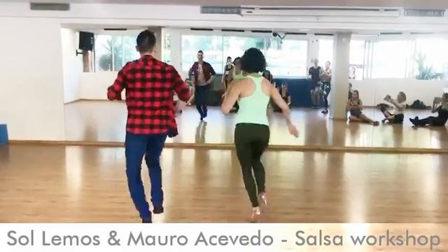 Sol Lemos & Mauro Acevedo 2018 - Salsa Workshop смотреть онлайн