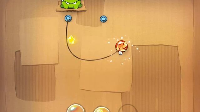 Cut The Rope - Cardboard Box #1 (3 Stars) / Картонная коробка