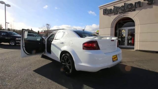2014 Dodge Avenger SE | White | EN181618 | Everett | Snohomish смотреть онлайн