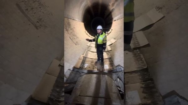 Начало футеровки вращающейся печи, завода Ахангаран Аккерманн цемент.