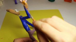 Лепим Кошмарный Хаги Ваги (NightmareHuggy) Поппи Плейтайм 3 - Poppy PlaytimeChapter 3 Deep Sleep