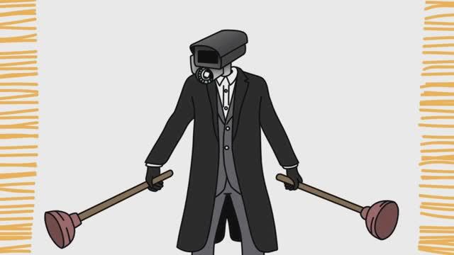 Как нарисовать оператора, очиститель сливов туалета Skibidi и просто смотреть онлайн