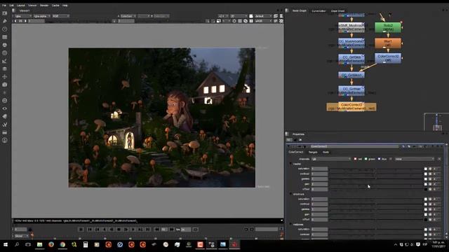 Post-Production timelapse of Secret in the Garden... смотреть онлайн